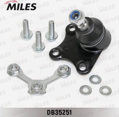 Miles DB35251 - Шаровая опора, несущий / направляющий шарнир autospares.lv