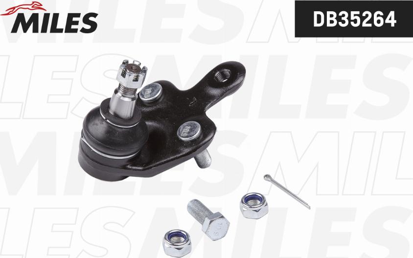 Miles DB35264 - Шаровая опора, несущий / направляющий шарнир autospares.lv