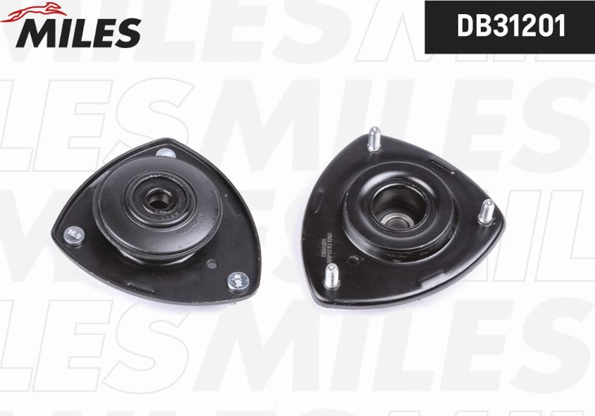 Miles DB31201 - Опора стойки амортизатора, подушка autospares.lv