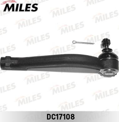 Miles DC17108 - Наконечник рулевой тяги, шарнир autospares.lv