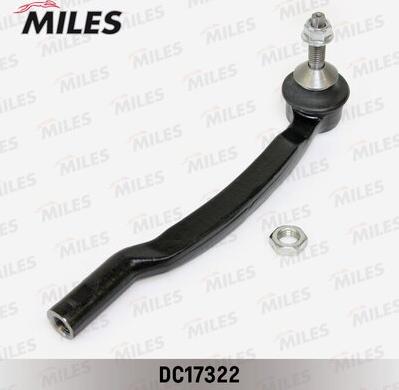 Miles DC17322 - Наконечник рулевой тяги, шарнир autospares.lv