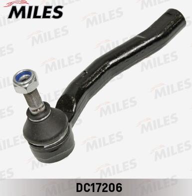 Miles DC17206 - Наконечник рулевой тяги, шарнир autospares.lv