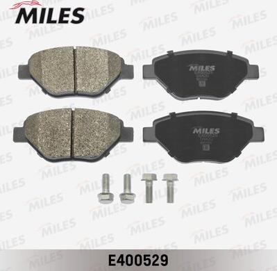 Miles E400529 - Тормозные колодки, дисковые, комплект autospares.lv