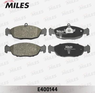 Miles E400144 - Тормозные колодки, дисковые, комплект autospares.lv