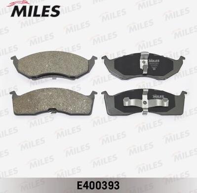 Miles E400393 - Тормозные колодки, дисковые, комплект autospares.lv