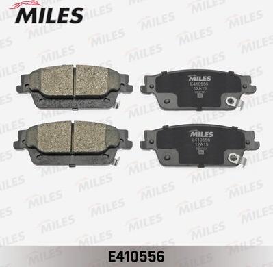 Miles E410556 - Тормозные колодки, дисковые, комплект autospares.lv