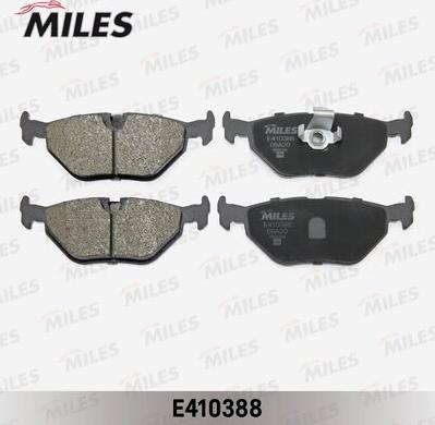 Miles E410388 - Тормозные колодки, дисковые, комплект autospares.lv