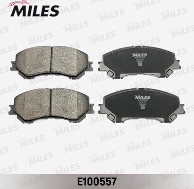 Miles E100557 - Тормозные колодки, дисковые, комплект autospares.lv