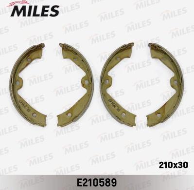 Miles E210589 - Комплект тормозов, ручник, парковка autospares.lv