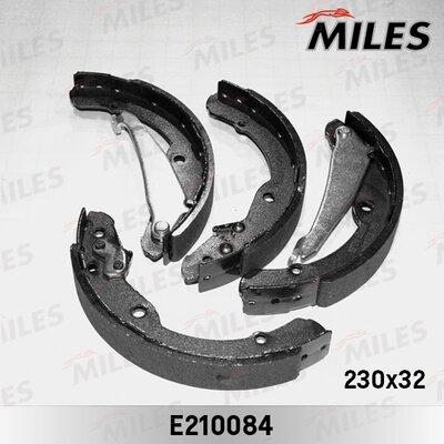 Miles E210084 - Комплект тормозных колодок, барабанные autospares.lv