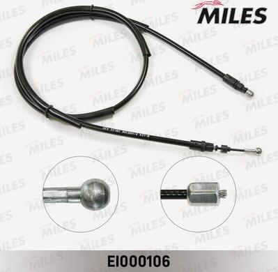 Miles EI000106 - Тросик, cтояночный тормоз autospares.lv