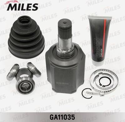 Miles GA11035 - Шарнирный комплект, ШРУС, приводной вал autospares.lv