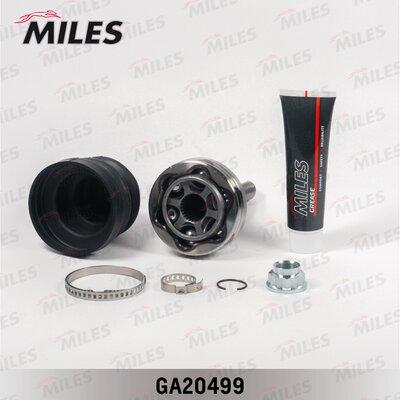 Miles GA20499 - Шарнирный комплект, ШРУС, приводной вал autospares.lv