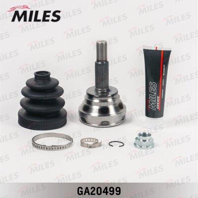 Miles GA20499 - Шарнирный комплект, ШРУС, приводной вал autospares.lv