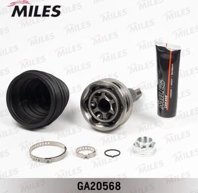 Miles GA20568 - Шарнирный комплект, ШРУС, приводной вал autospares.lv