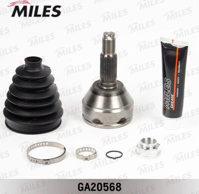 Miles GA20568 - Шарнирный комплект, ШРУС, приводной вал autospares.lv