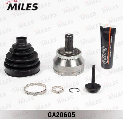 Miles GA20605 - Шарнирный комплект, ШРУС, приводной вал autospares.lv