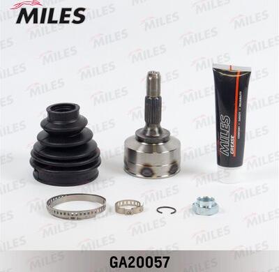 Miles GA20057 - Шарнирный комплект, ШРУС, приводной вал autospares.lv