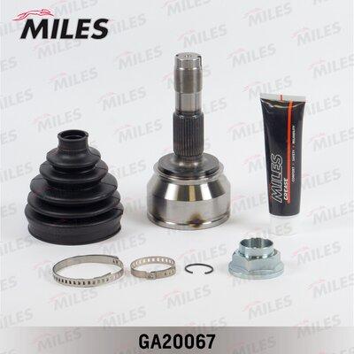 Miles GA20067 - Шарнирный комплект, ШРУС, приводной вал autospares.lv