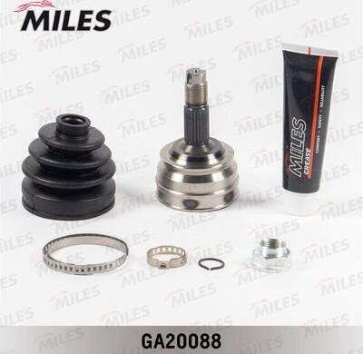 Miles GA20088 - Шарнирный комплект, ШРУС, приводной вал autospares.lv