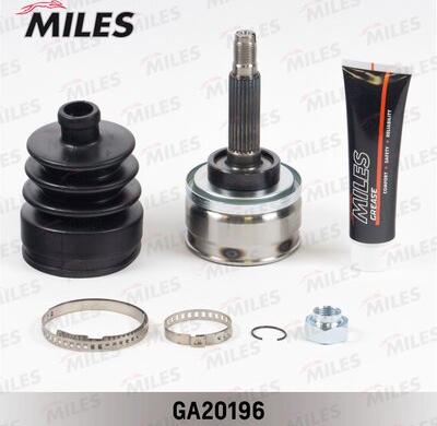 Miles GA20196 - Шарнирный комплект, ШРУС, приводной вал autospares.lv