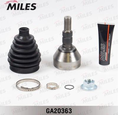 Miles GA20363 - Шарнирный комплект, ШРУС, приводной вал autospares.lv