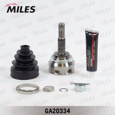 Miles GA20334 - Шарнирный комплект, ШРУС, приводной вал autospares.lv