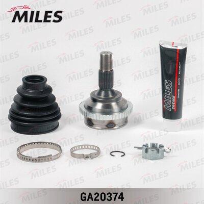 Miles GA20374 - Шарнирный комплект, ШРУС, приводной вал autospares.lv