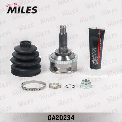 Miles GA20234 - Шарнирный комплект, ШРУС, приводной вал autospares.lv