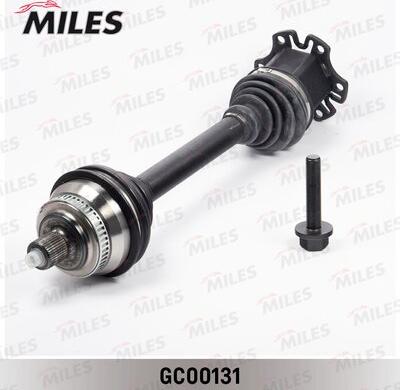 Miles GC00131 - Полуосевой вал, дифференциал autospares.lv