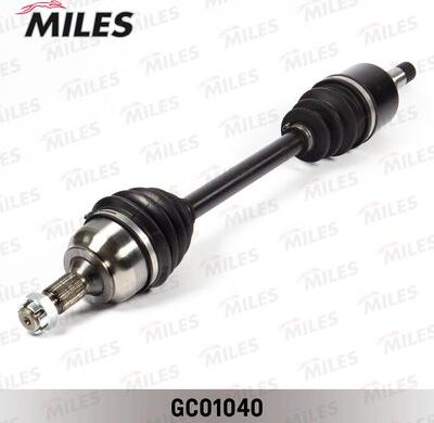 Miles GC01040 - Приводной вал autospares.lv