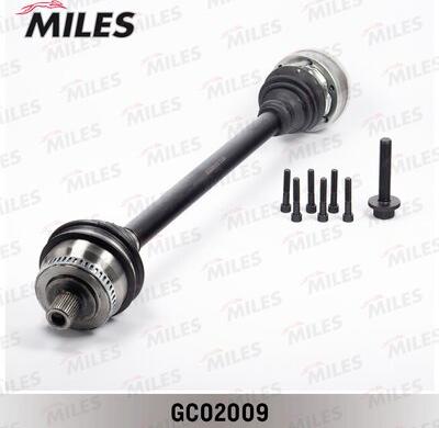 Miles GC02009 - Приводной вал autospares.lv