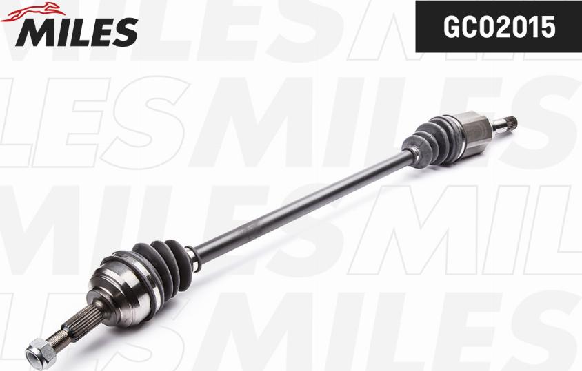 Miles GC02015 - Приводной вал autospares.lv