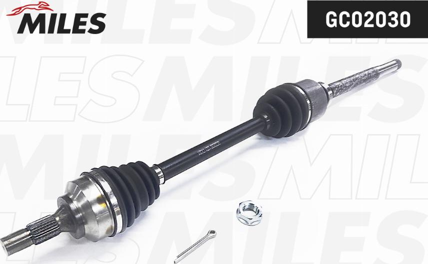 Miles GC02030 - Приводной вал autospares.lv