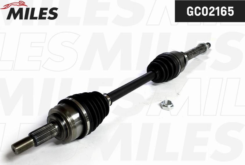 Miles GC02165 - Приводной вал autospares.lv