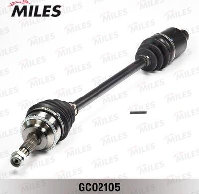 Miles GC02105 - Приводной вал autospares.lv