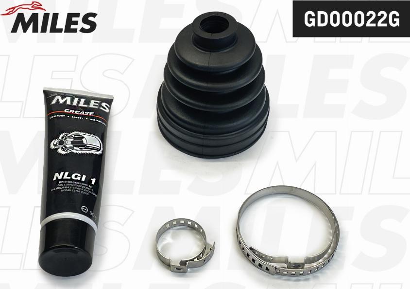 Miles GD00022G - Пыльник, приводной вал autospares.lv