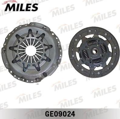 Miles GE09024 - Комплект сцепления autospares.lv