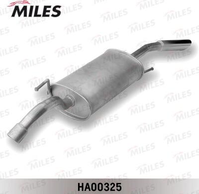 Miles HA00325 - Глушитель выхлопных газов, конечный autospares.lv