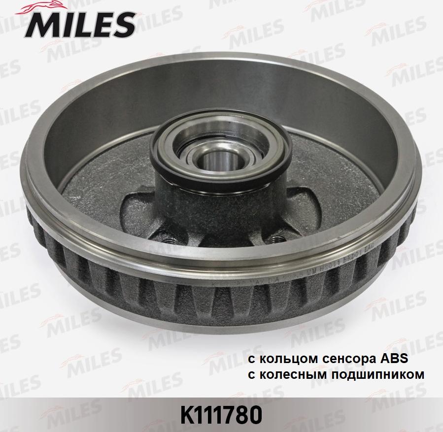 Miles K111780 - Тормозной барабан autospares.lv