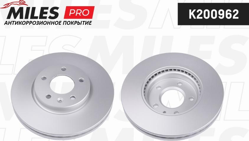 Miles K200962 - Тормозной диск autospares.lv