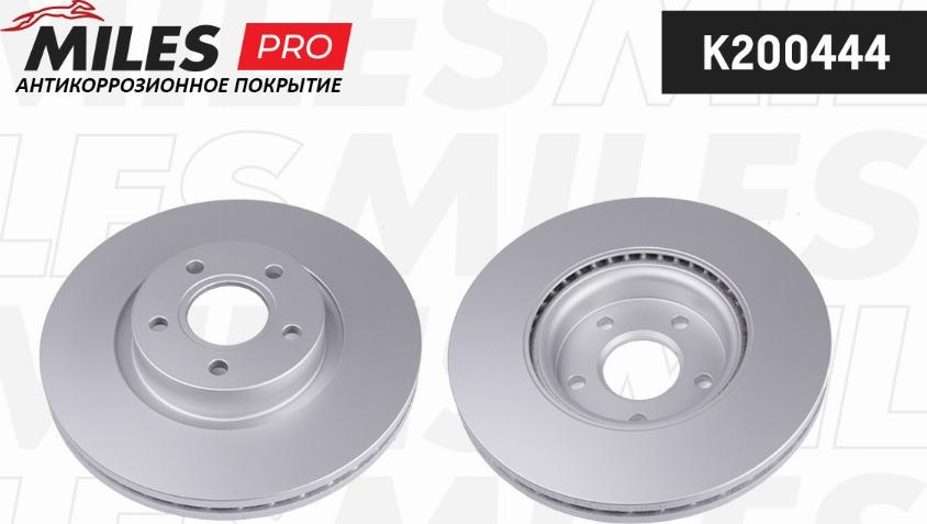 Miles K200444 - Тормозной диск autospares.lv