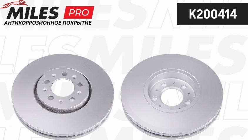 Miles K200414 - Тормозной диск autospares.lv