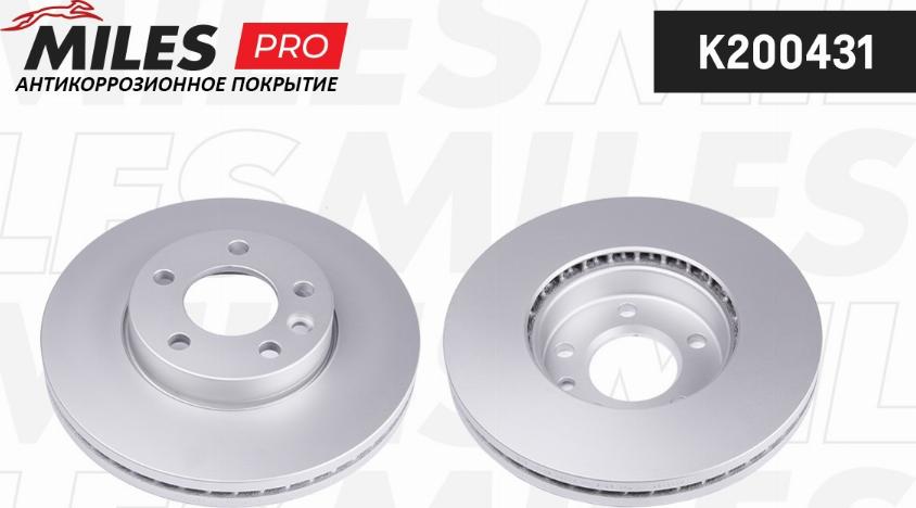 Miles K200431 - Тормозной диск autospares.lv