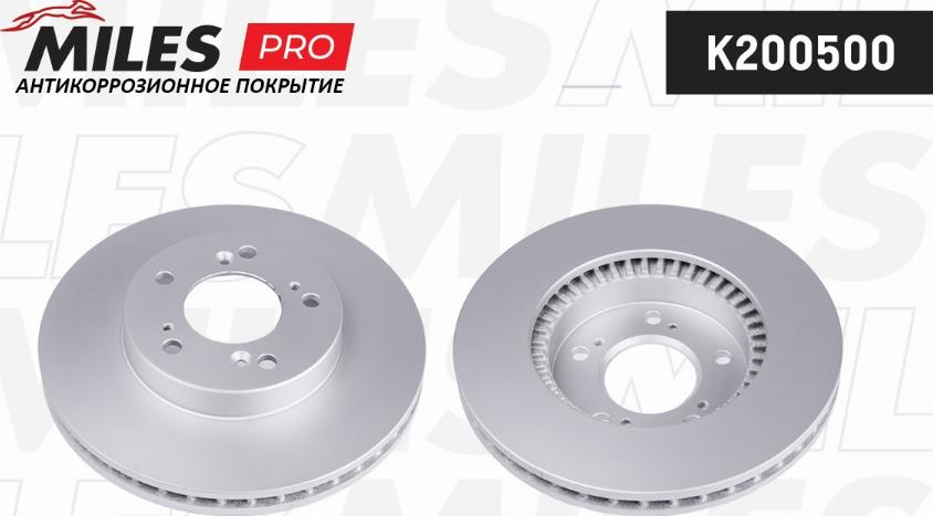 Miles K200500 - Тормозной диск autospares.lv