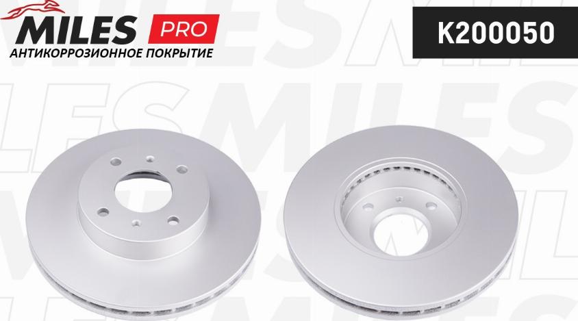 Miles K200050 - Тормозной диск autospares.lv