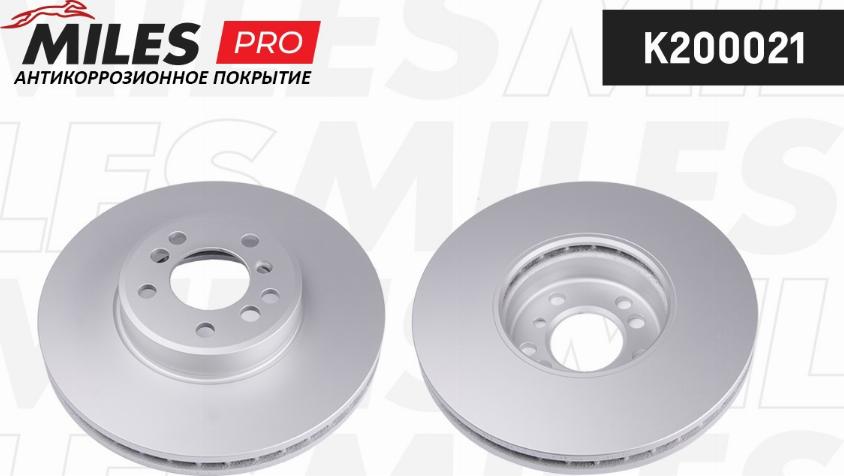 Miles K200021 - Тормозной диск autospares.lv