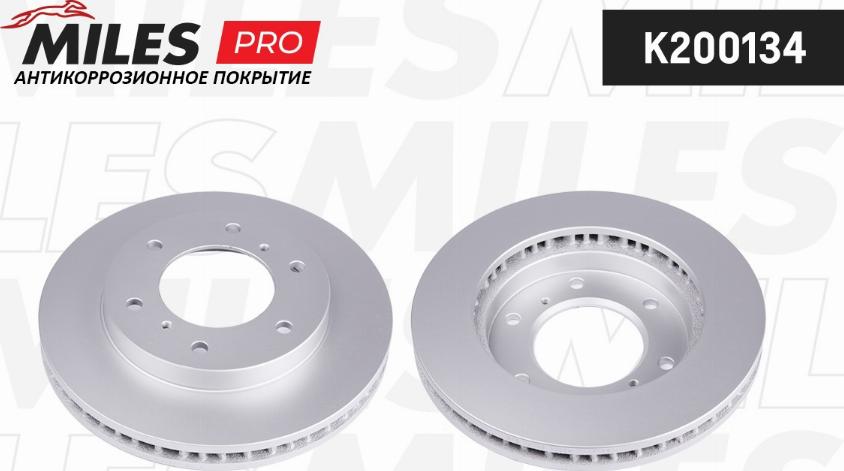 Miles K200134 - Тормозной диск autospares.lv