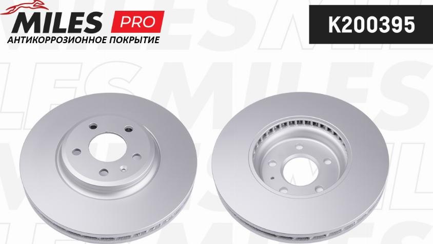 Miles K200395 - Тормозной диск autospares.lv