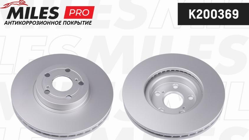 Miles K200369 - Тормозной диск autospares.lv